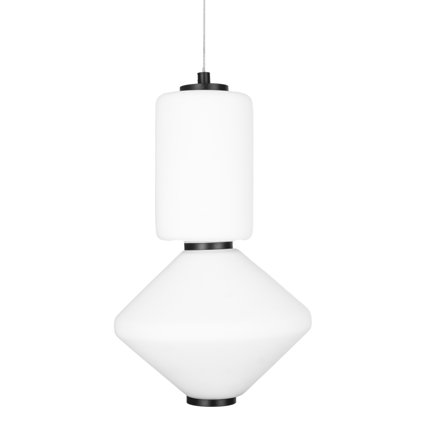 MAXLIGHT P0467 - Candeeiro suspenso LED AKIKO LED/16W/230V diâmetro 20 cm branco