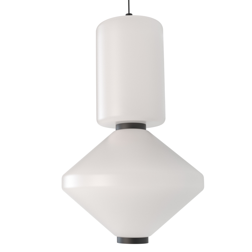 MAXLIGHT P0467 - Candeeiro suspenso LED AKIKO LED/16W/230V diâmetro 20 cm branco