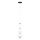 MAXLIGHT P0468 - Candeeiro suspenso LED AKIKO LED/23W/230V diâmetro 20 cm branco