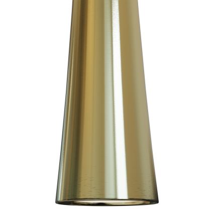 MAXLIGHT P0484 - Candeeiro suspenso LED CAFÉ LED/7W/230V diâmetro 3 cm dourado