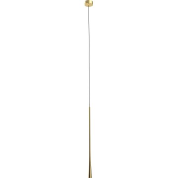 MAXLIGHT P0485 - Candeeiro suspenso LED CAFÉ LED/7W/230V diâmetro 3 cm dourado