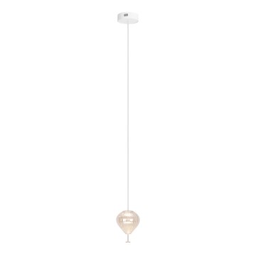 MAXLIGHT P0527 - Candeeiro suspenso LED PALLONCINI 2xLED/3W/230V diâmetro 12 cm transparente