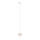 MAXLIGHT P0527 - Candeeiro suspenso LED PALLONCINI 2xLED/3W/230V diâmetro 12 cm transparente