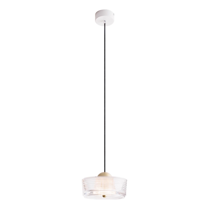 MAXLIGHT P0542 - Candeeiro suspenso LED LIPARI LED/6W/230V diâmetro 16 cm transparente
