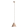 MAXLIGHT P0547 - Candeeiro suspenso SAKURA 1xE27/60W/230V diâmetro 33,5 cm carvalho