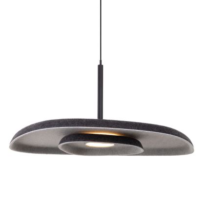 MAXLIGHT P0560 - Candeeiro suspenso LED DEUX LED/5W/230V preto