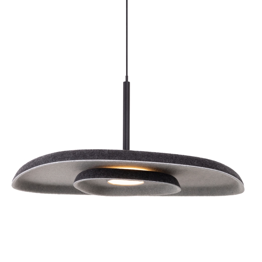 MAXLIGHT P0560 - Candeeiro suspenso LED DEUX LED/5W/230V preto