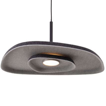 MAXLIGHT P0560 - Candeeiro suspenso LED DEUX LED/5W/230V preto