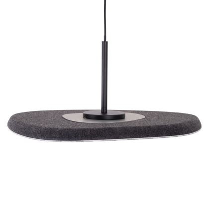 MAXLIGHT P0560 - Candeeiro suspenso LED DEUX LED/5W/230V preto