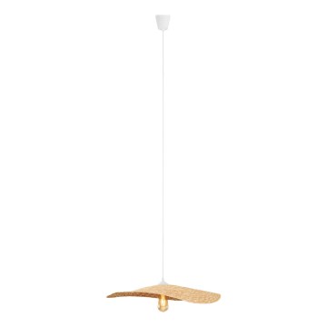 MAXLIGHT P0581 - Candeeiro suspenso NAP 1xE27/15W/230V diâmetro 60 cm bege