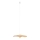 MAXLIGHT P0581 - Candeeiro suspenso NAP 1xE27/15W/230V diâmetro 60 cm bege
