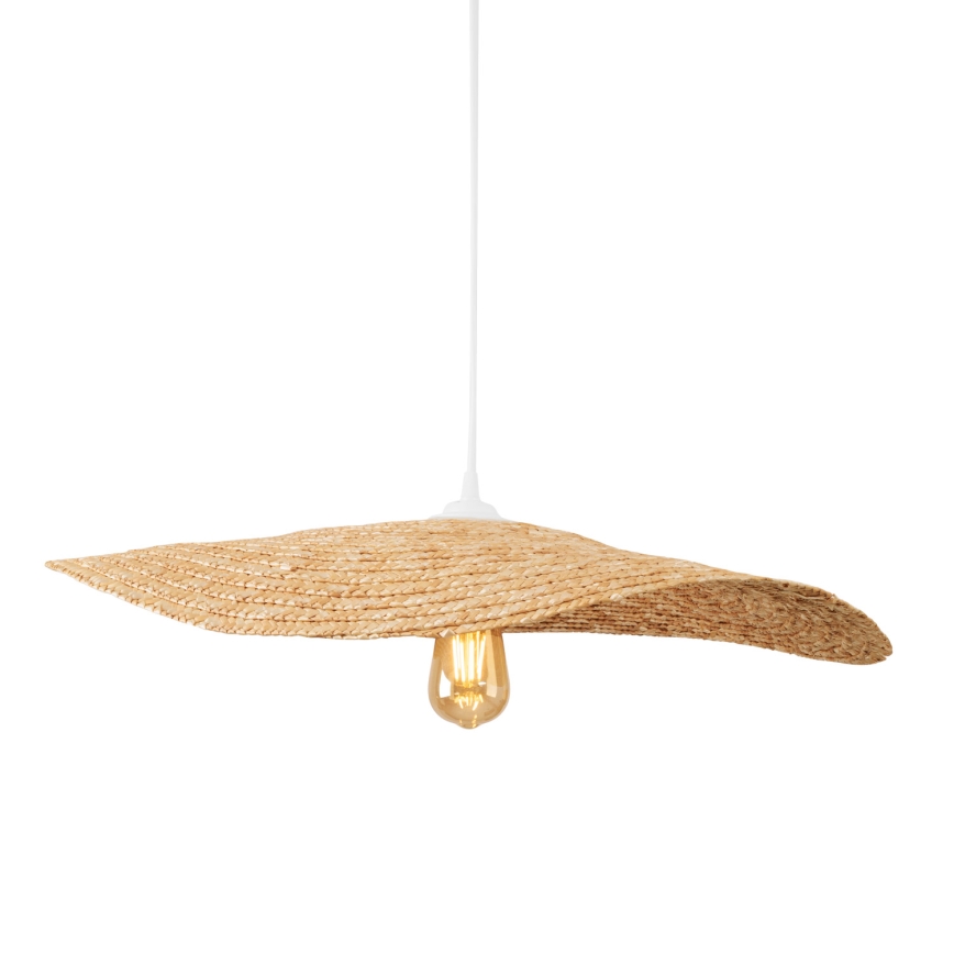 MAXLIGHT P0581 - Candeeiro suspenso NAP 1xE27/15W/230V diâmetro 60 cm bege
