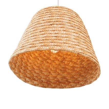 MAXLIGHT P0582 - Candeeiro suspenso POT 1xE27/15W/230V diâmetro 30 cm bege