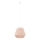 MAXLIGHT P0584 - Candeeiro suspenso PRASLIN 1xE27/15W/230V diâmetro 44 cm bege