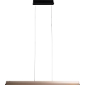 MAXLIGHT P0594 - Candeeiro suspenso LED com regulação JO-JO LED/38W/230V 2700/4500/5500K latão