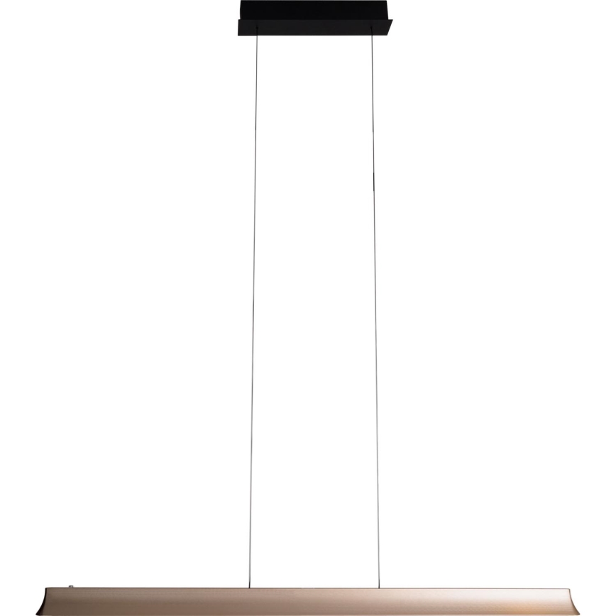 MAXLIGHT P0594 - Candeeiro suspenso LED com regulação JO-JO LED/38W/230V 2700/4500/5500K latão