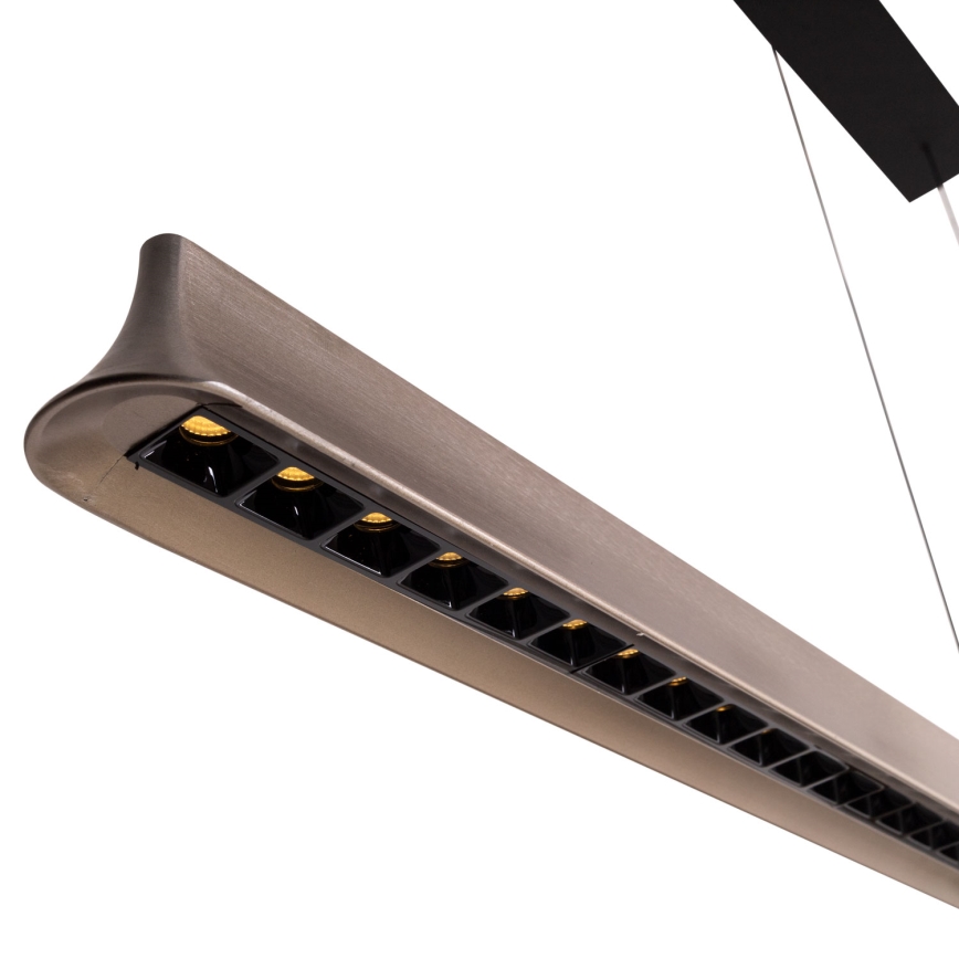 MAXLIGHT P0595 - Candeeiro suspenso LED com regulação JO-JO LED/38W/230V 2700/4500/5500K antracite