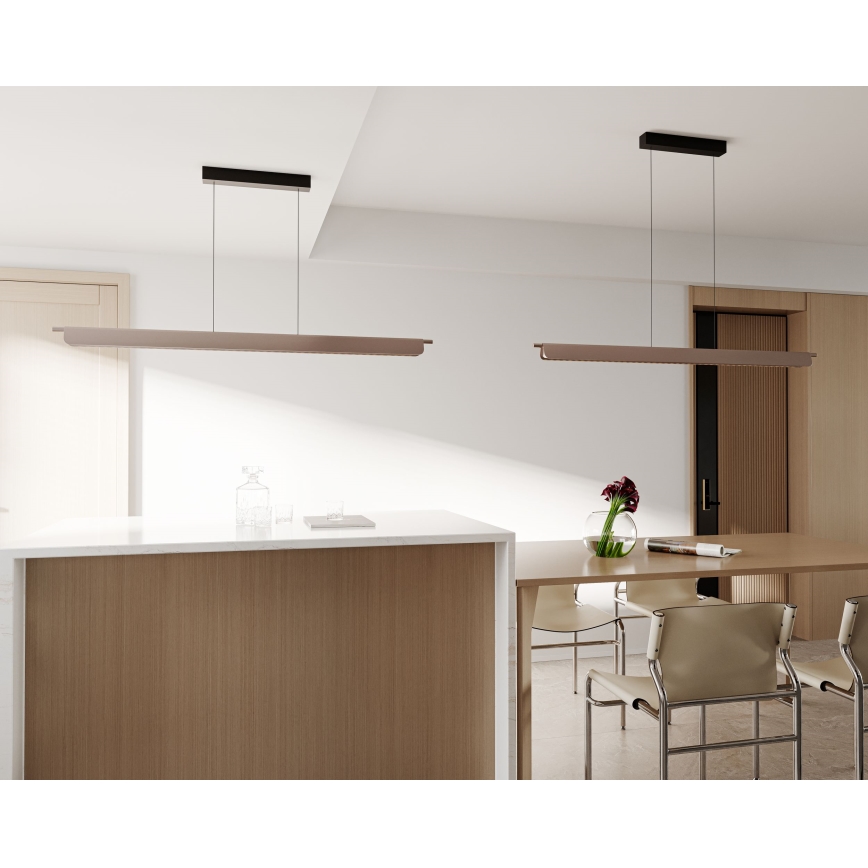 MAXLIGHT P0597 - Candeeiro suspenso LED com regulação JO-JO LED/40W/230V 2700/4500/5500K antracite