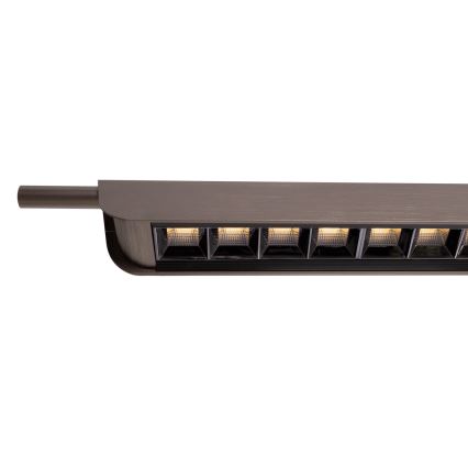 MAXLIGHT P0597 - Candeeiro suspenso LED com regulação JO-JO LED/40W/230V 2700/4500/5500K antracite