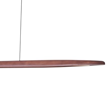 MAXLIGHT P0598 - Candeeiro suspenso LED WOODY LED/25W/230V castanho/pinho