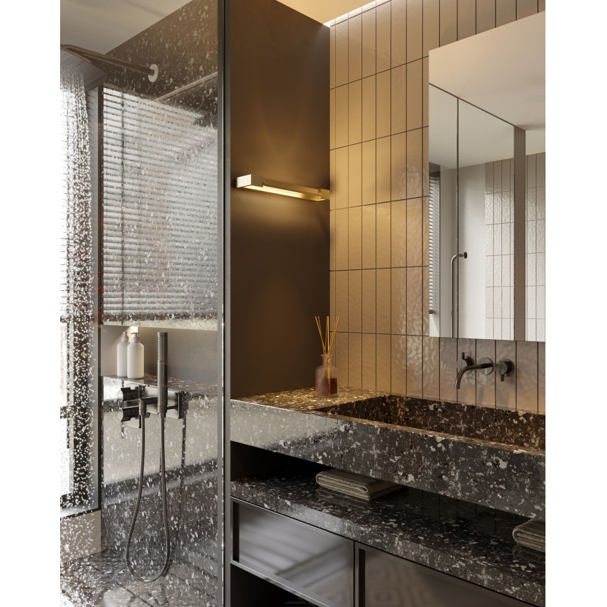 MAXLIGHT W0306 - Iluminação de parede para casa de banho LED FLINK LED/12W/230V 45 cm IP44 branco