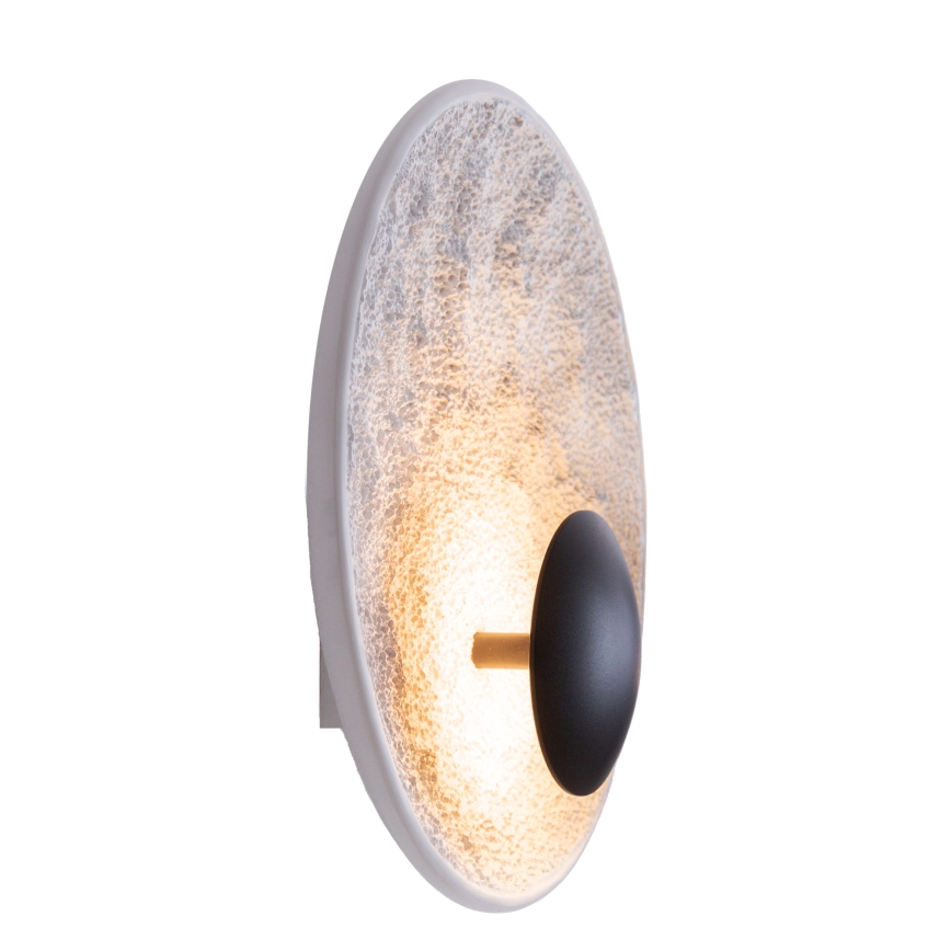 MAXLIGHT W0325 - Iluminação de parede LED OYAKA LED/5W/230V diâmetro 29 cm branco/preto