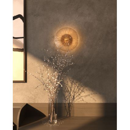 MAXLIGHT W0355 - Iluminação de parede LED ALLURE LED/5W/230V diâmetro 28 cm dourado