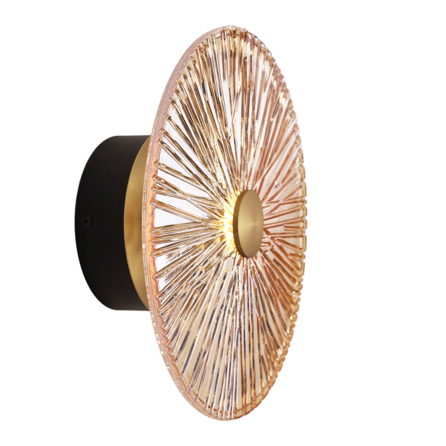 MAXLIGHT W0355 - Iluminação de parede LED ALLURE LED/5W/230V diâmetro 28 cm dourado