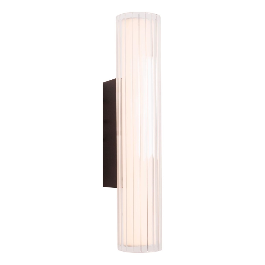 MAXLIGHT W0363 - Iluminação de parede para casa de banho LED FAYETTE LED/6W/230V 31 cm IP44 preto