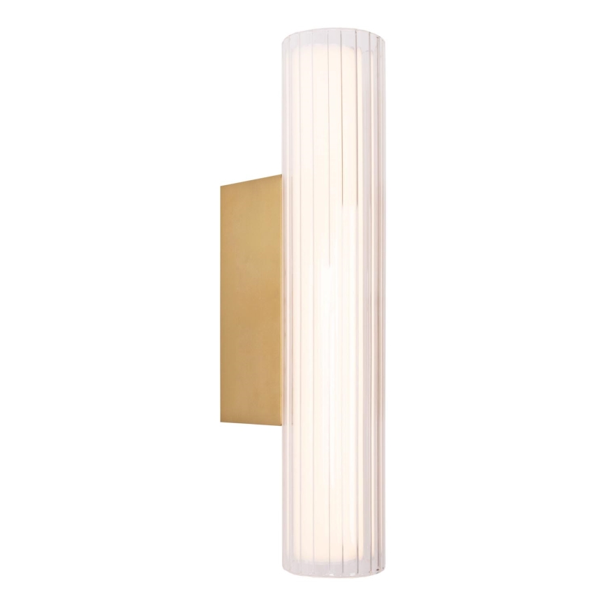 MAXLIGHT W0364 - Iluminação de parede para casa de banho LED FAYETTE LED/6W/230V 31 cm IP44 dourado