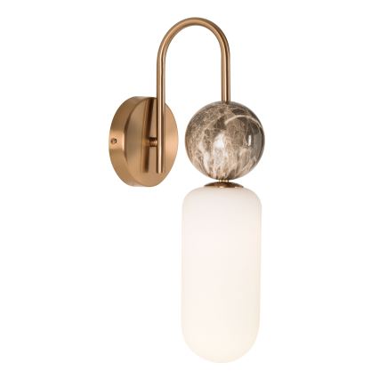 MAXLIGHT W0380 - Candeeiro de parede ROMA 1xG9/12W/230V dourado