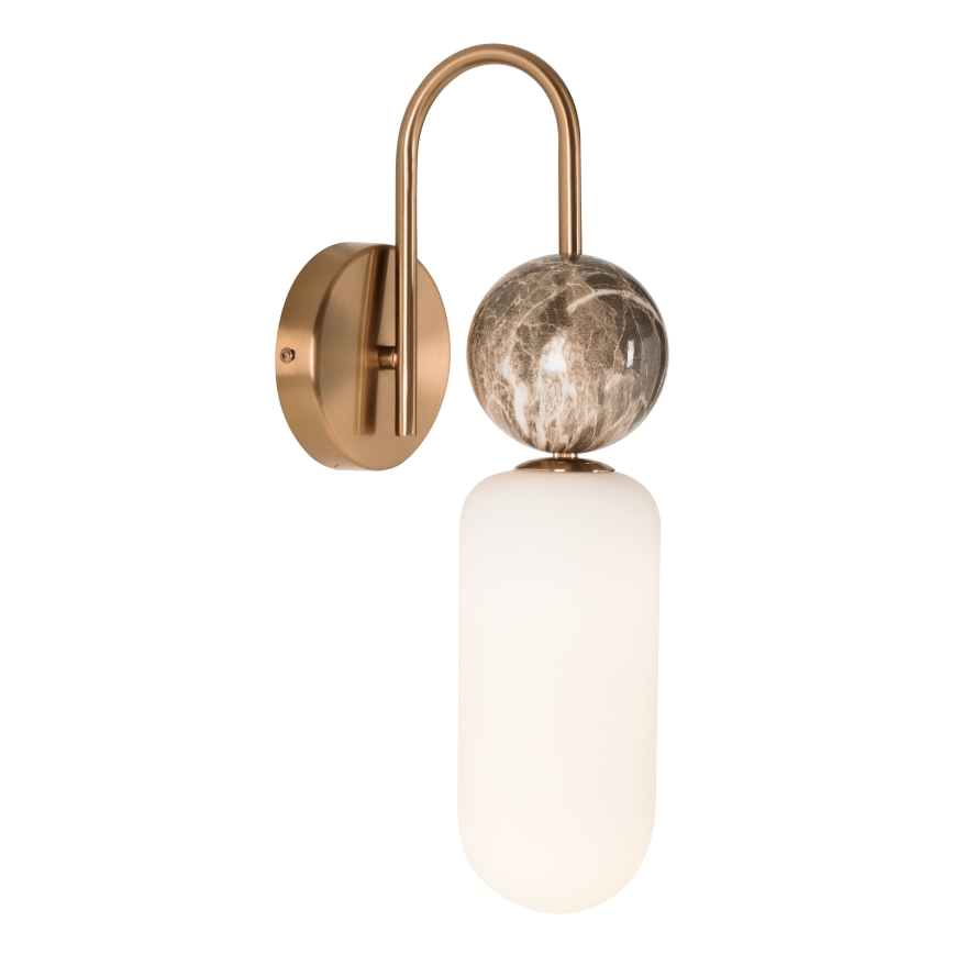 MAXLIGHT W0380 - Candeeiro de parede ROMA 1xG9/12W/230V dourado