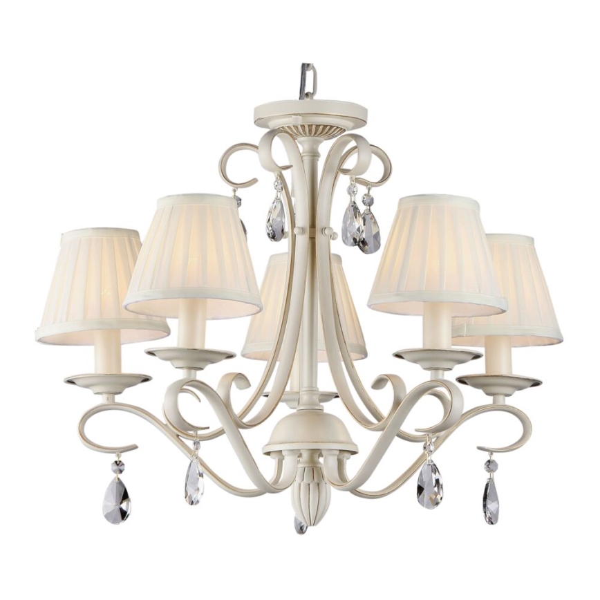 Maytoni ARM172-05-G - Candelabro suspenso BRIONIA 5xE14/40W/230V