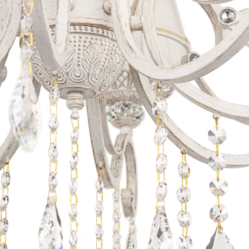 Maytoni ARM247-10-G - Candelabro suspenso GRACE 10xE14/40W/230V