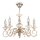 Maytoni ARM337-05-R - Candelabro suspenso PERLA 5xE14/60W/230V
