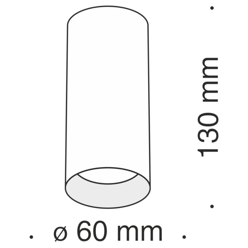 Maytoni C010CL-01MG - Foco FOCUS 1xGU10/50W/230V dourada