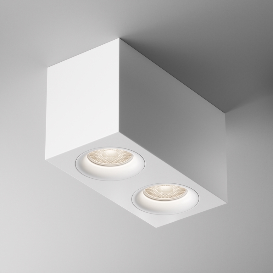 Maytoni C013CL-02W - Foco SLIM 2xGU10/50W/230V branco