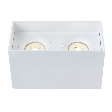 Maytoni C015CL-02W - Foco SLIM 2xGU10/50W/230V branco