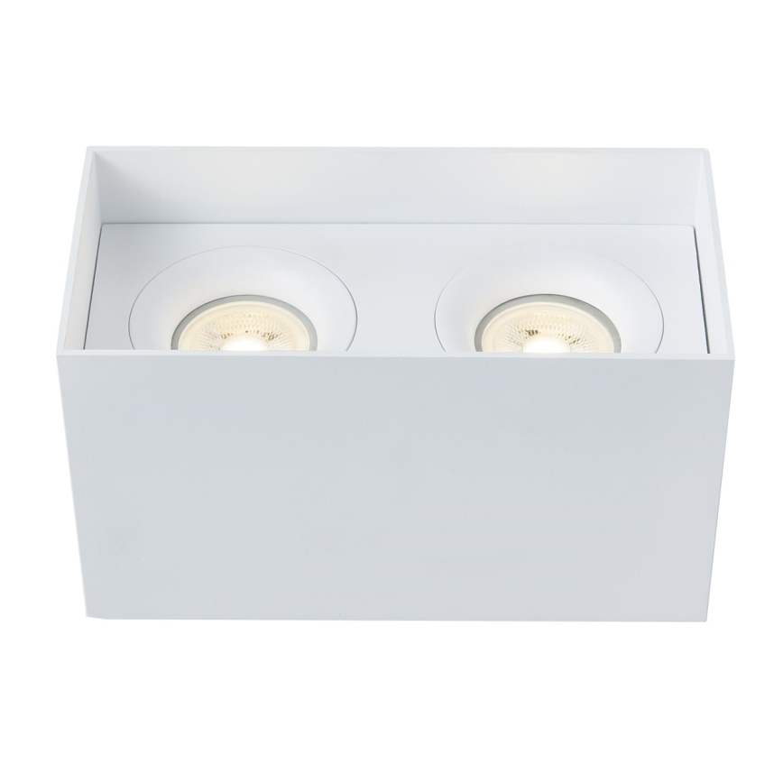 Maytoni C015CL-02W - Foco SLIM 2xGU10/50W/230V branco