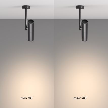Maytoni C020CL-01B - Foco ELTI 1xGU10/50W/230V preto