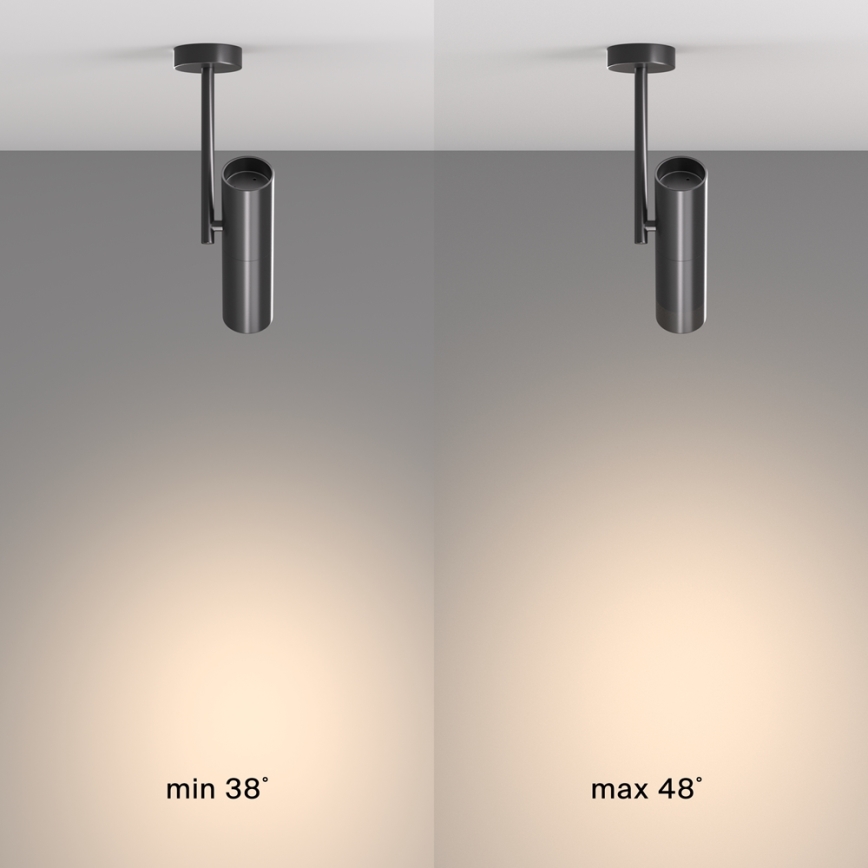Maytoni C020CL-01B - Foco ELTI 1xGU10/50W/230V preto