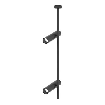 Maytoni C021CL-02B - Candelabro suspenso ELTI 2xGU10/50W/230V preto