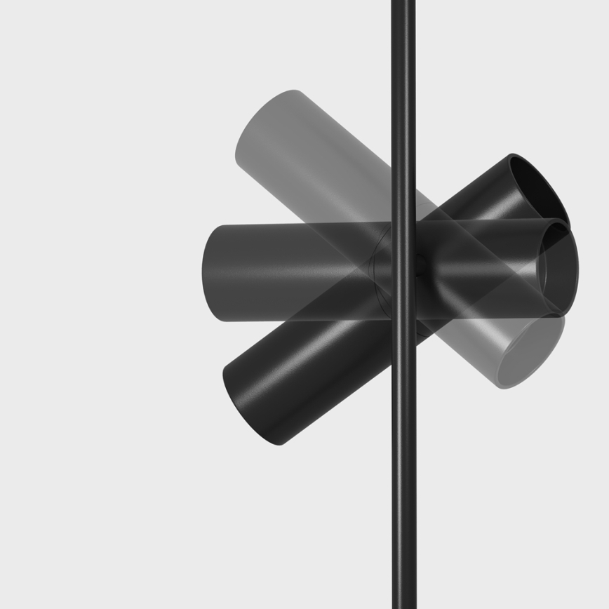 Maytoni C021CL-02B - Candelabro suspenso ELTI 2xGU10/50W/230V preto