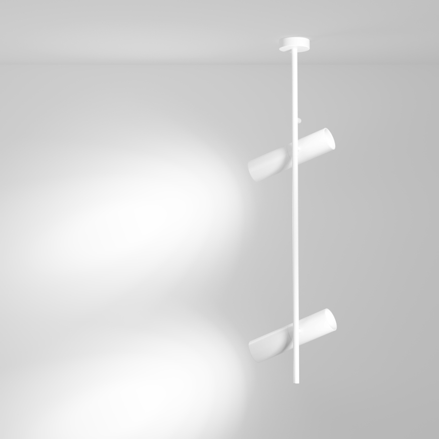 Maytoni C021CL-02W - Candelabro suspenso ELTI 2xGU10/50W/230V branco