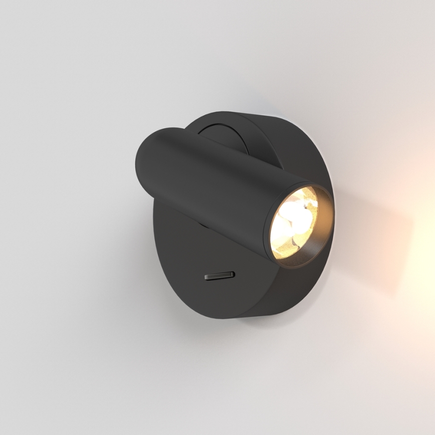 Maytoni C038WL-L3B3K - Iluminação de parede LED MIRAX LED/3W/230V 3000K preto