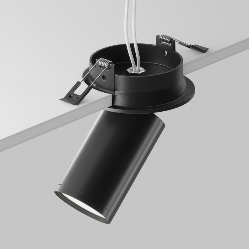 Maytoni C048CL-U-1B - Foco embutido FOCUS 1xGU10/10W/230V preto