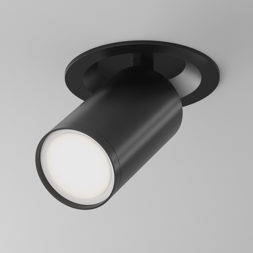 Maytoni C048CL-U-1B - Foco embutido FOCUS 1xGU10/10W/230V preto