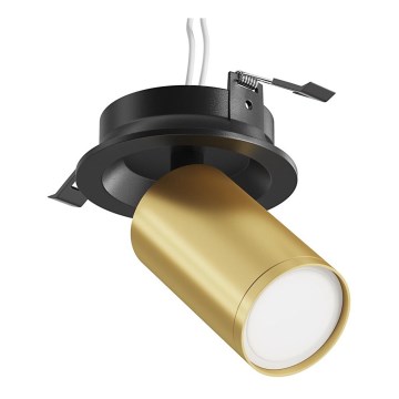 Maytoni C048CL-U-1BMG - Foco embutido FOCUS 1xGU10/10W/230V dourada