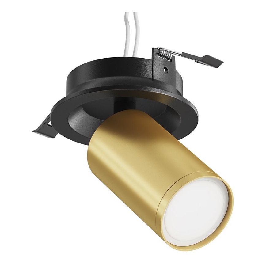 Maytoni C048CL-U-1BMG - Foco embutido FOCUS 1xGU10/10W/230V dourada