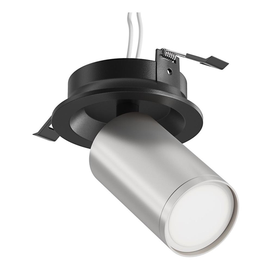 Maytoni C048CL-U-1BS - Foco de encastrar FOCUS 1xGU10/10W/230V cromado mate